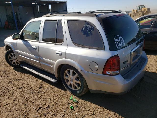 5GAET13P242285923 - 2004 BUICK RAINIER CXL SILVER photo 2