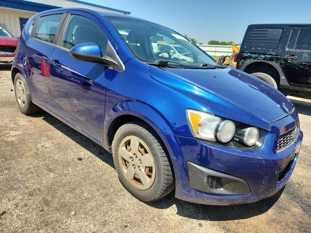 1G1JA6SH3D4145080 - 2013 CHEVROLET SONIC LS BLUE photo 4