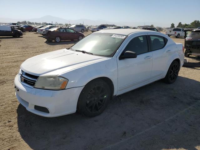 1B3BD4FB0BN553963 - 2011 DODGE AVENGER EXPRESS WHITE photo 1