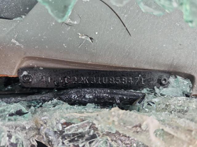 4T1BG22K31U858471 - 2001 TOYOTA CAMRY CE 棕色 照片 12