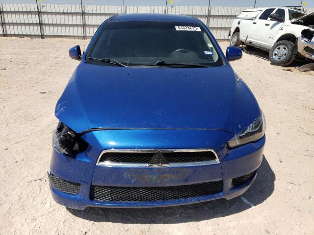 JA32U2FU7BU031498 - 2011 MITSUBISHI LANCER ES/ES SPORT BLUE photo 5