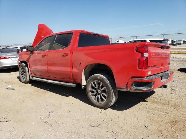 3GCPWDED3MG438707 - 2021 CHEVROLET SILVERADO C1500 RST RED photo 2