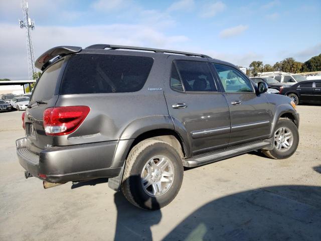 5TDZT38A87S287480 - 2007 TOYOTA SEQUOIA LIMITED GRAY photo 3