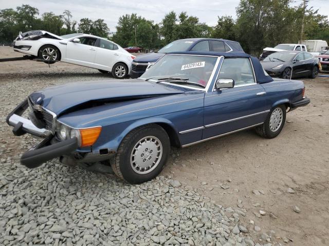 WDB10704412061552 - 1980 MERCEDES-BENZ 450 SL BLUE photo 1