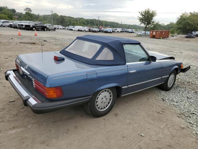 WDB10704412061552 - 1980 MERCEDES-BENZ 450 SL BLUE photo 3