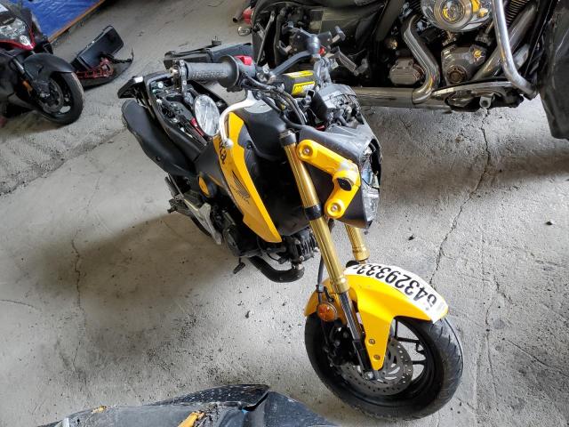 MLHJC6118F5101026 - 2015 HONDA GROM 125 YELLOW photo 1