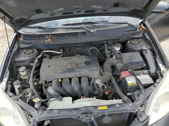 2T1KR30E15C410458 - 2005 TOYOTA COROLLA MA XR BLACK photo 11