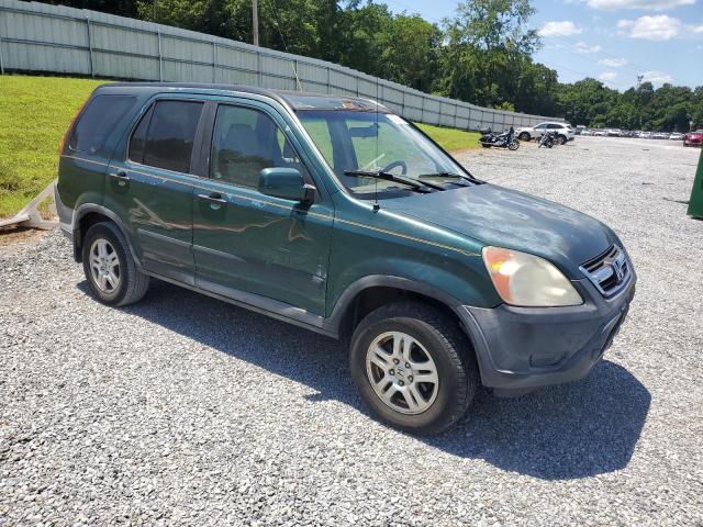 SHSRD78844U244555 - 2004 HONDA CR-V EX 绿色 照片 4