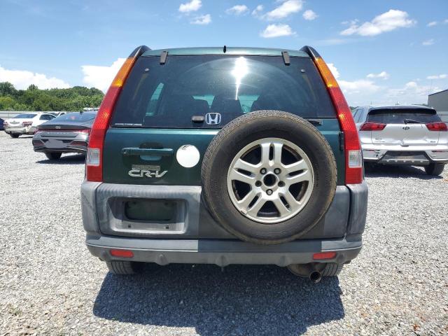 SHSRD78844U244555 - 2004 HONDA CR-V EX 绿色 照片 6
