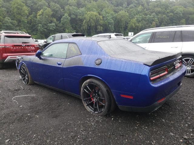 2C3CDZFJ9MH526767 - 2021 DODGE CHALLENGER R/T SCAT PACK BLUE photo 2