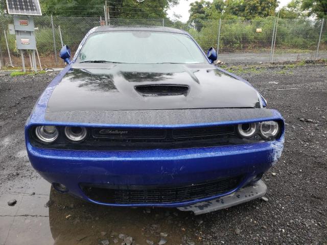 2C3CDZFJ9MH526767 - 2021 DODGE CHALLENGER R/T SCAT PACK BLUE photo 5