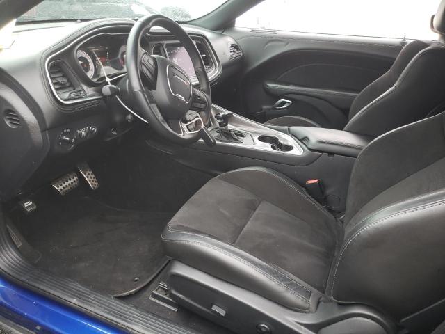 2C3CDZFJ9MH526767 - 2021 DODGE CHALLENGER R/T SCAT PACK BLUE photo 7