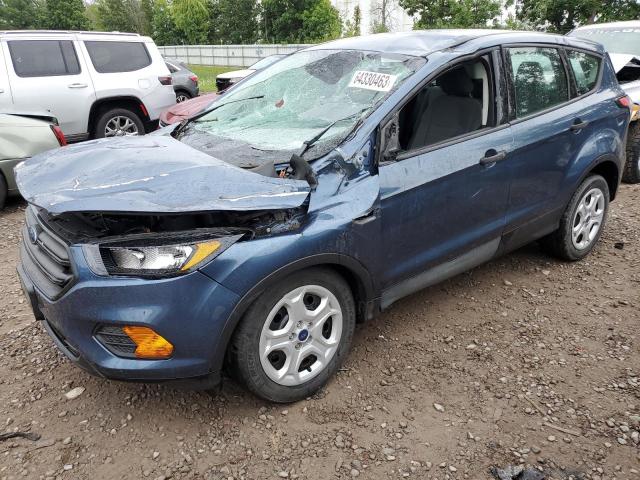 1FMCU0F76JUC74251 - 2018 FORD ESCAPE S BLUE photo 1