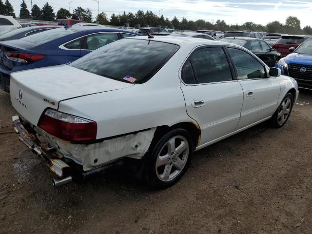 19UUA569X3A033833 - 2003 ACURA 3.2TL TYPE-S WHITE photo 3