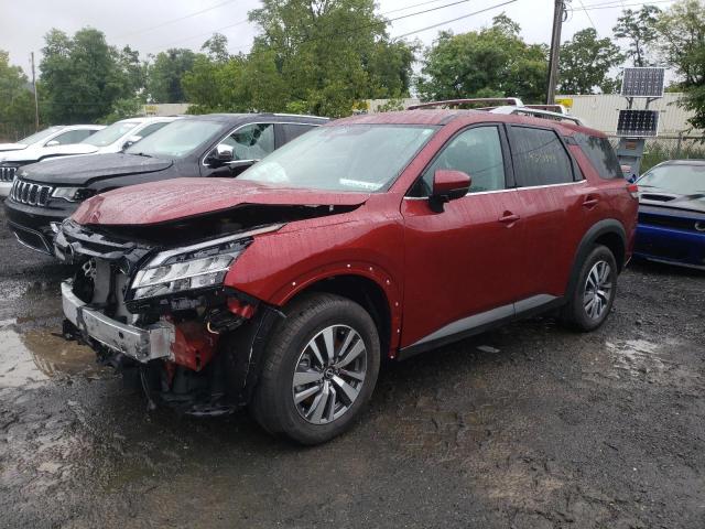 5N1DR3CC8PC228167 - 2023 NISSAN PATHFINDER SL RED photo 1