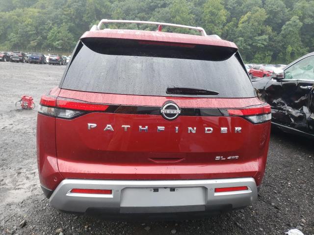 5N1DR3CC8PC228167 - 2023 NISSAN PATHFINDER SL RED photo 6