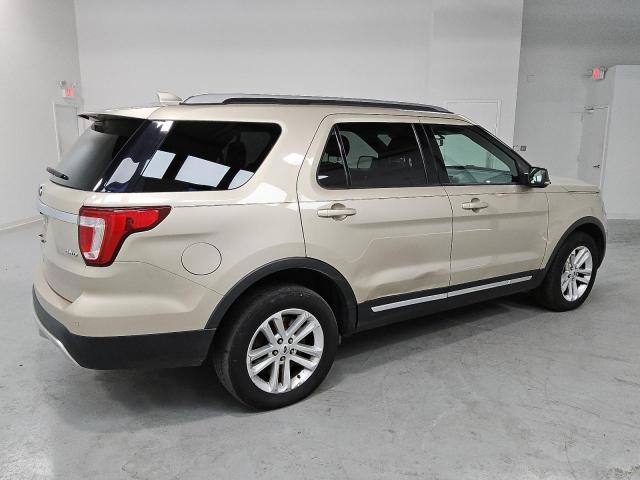 1FM5K8D84HGC02384 - 2017 FORD EXPLORER XLT თაფლისფერი ფოტო 3