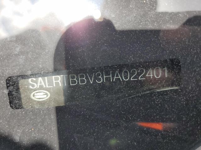 SALRTBBV3HA022401 - 2017 LAND ROVER DISCOVERY FIRST EDITION BLACK photo 14