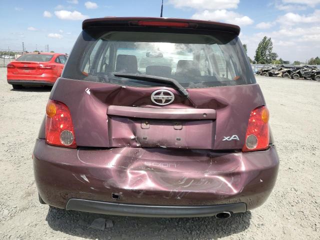 JTKKT624640053402 - 2004 TOYOTA SCION XA PURPLE photo 6
