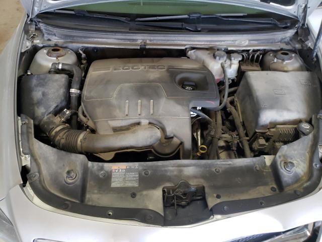 1G1ZC5E18BF298920 - 2011 CHEVROLET MALIBU 1LT SILVER photo 11