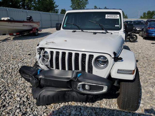 1C4JJXP60NW214821 - 2022 JEEP WRANGLER U SAHARA 4XE WHITE photo 11