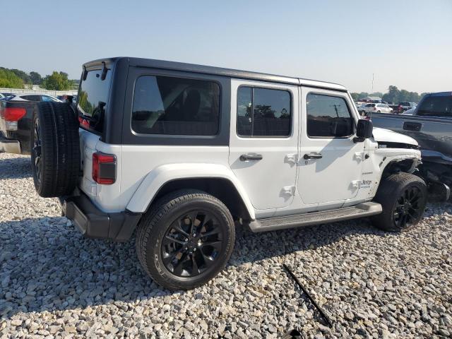 1C4JJXP60NW214821 - 2022 JEEP WRANGLER U SAHARA 4XE WHITE photo 3
