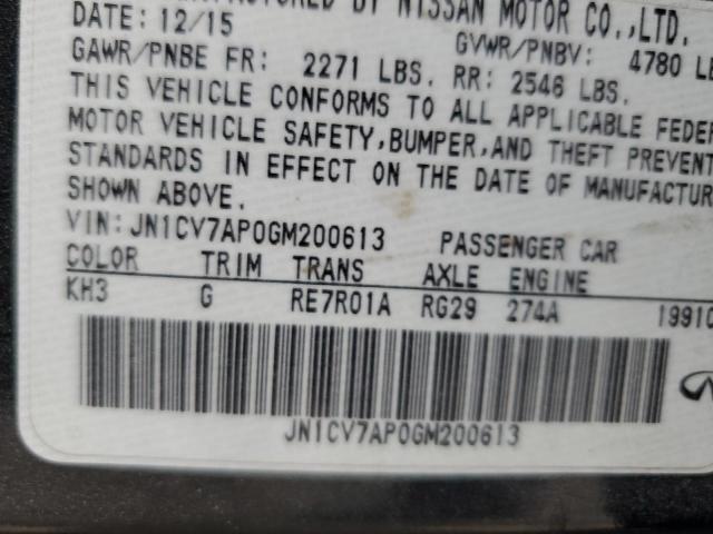 JN1CV7AP0GM200613 - 2016 INFINITI Q50 BASE Qara foto 13