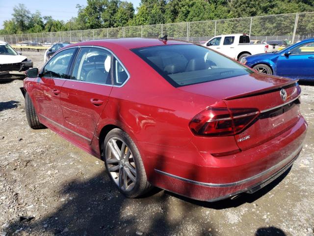 1VWDT7A38HC081945 - 2017 VOLKSWAGEN PASSAT R-LINE Qırmızı foto 2