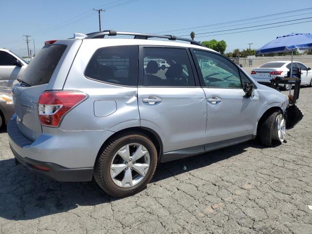JF2SJADC0GH475452 - 2016 SUBARU FORESTER 2.5I PREMIUM SILVER photo 3