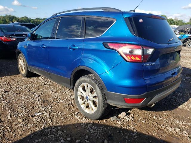 1FMCU9GD7JUA06382 - 2018 FORD ESCAPE SE BLUE photo 2