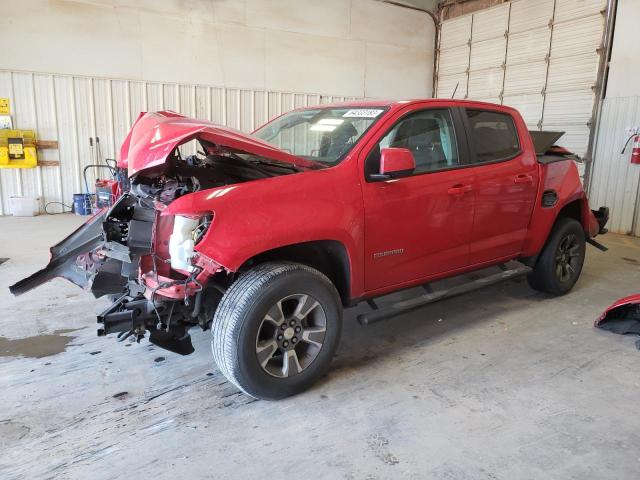 1GCGSDEN0J1234588 - 2018 CHEVROLET COLORADO Z71 RED photo 1