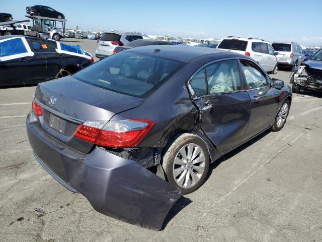 1HGCR2F86FA107537 - 2015 HONDA ACCORD EXL GRAY photo 3