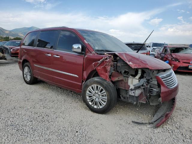 2C4RC1CG0FR754673 - 2015 CHRYSLER TOWN & COU TOURING L BURGUNDY photo 4