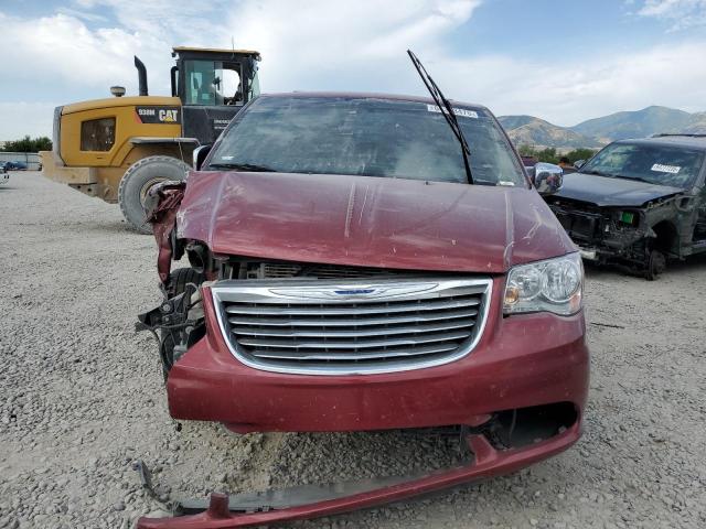 2C4RC1CG0FR754673 - 2015 CHRYSLER TOWN & COU TOURING L BURGUNDY photo 5