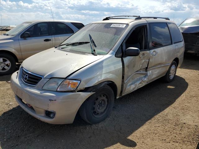 JM3LW28G010207103 - 2001 MAZDA MPV WAGON SILVER photo 1