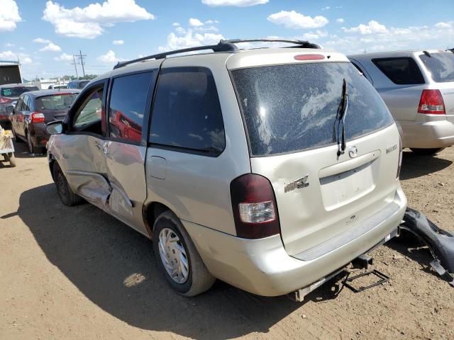 JM3LW28G010207103 - 2001 MAZDA MPV WAGON SILVER photo 2