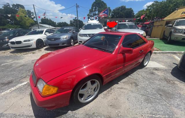 WDBFA61E8MF015691 - 1991 MERCEDES-BENZ 300 SL RED photo 2