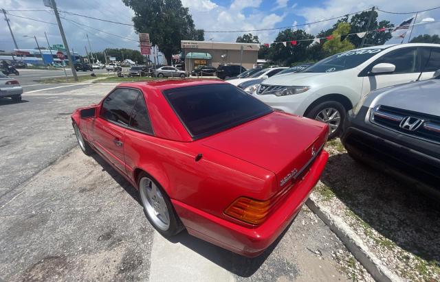 WDBFA61E8MF015691 - 1991 MERCEDES-BENZ 300 SL RED photo 3