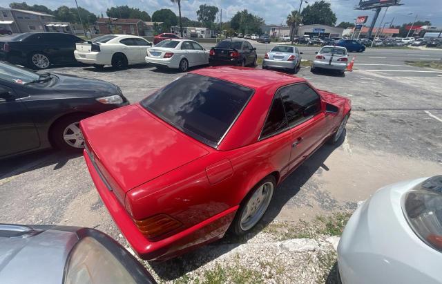 WDBFA61E8MF015691 - 1991 MERCEDES-BENZ 300 SL RED photo 4