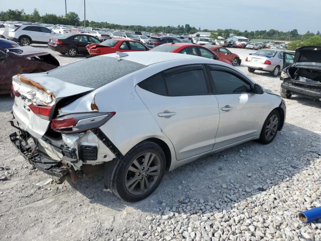 5NPD84LFXJH235575 - 2018 HYUNDAI ELANTRA SEL SILVER photo 3