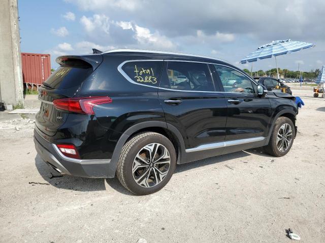 5NMS33AA8LH203957 - 2020 HYUNDAI SANTA FE SEL BLACK photo 3