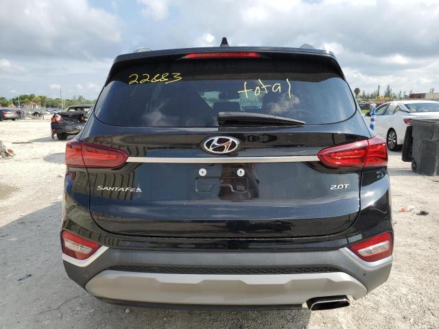 5NMS33AA8LH203957 - 2020 HYUNDAI SANTA FE SEL BLACK photo 6