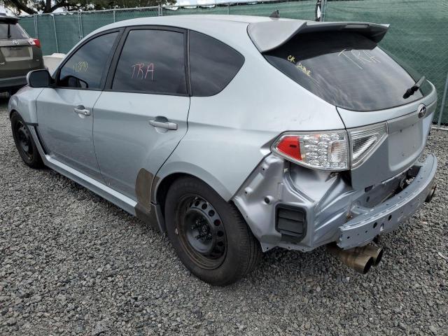 JF1GR7E66DG890128 - 2013 SUBARU IMPREZA WRX SILVER photo 2