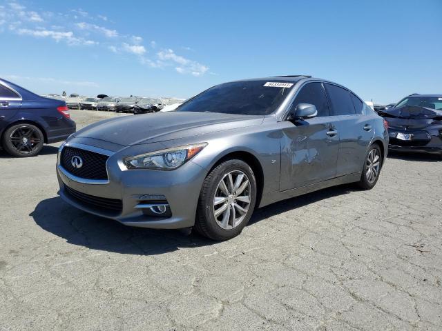 JN1BV7APXFM343269 - 2015 INFINITI Q50 BASE GRAY photo 1