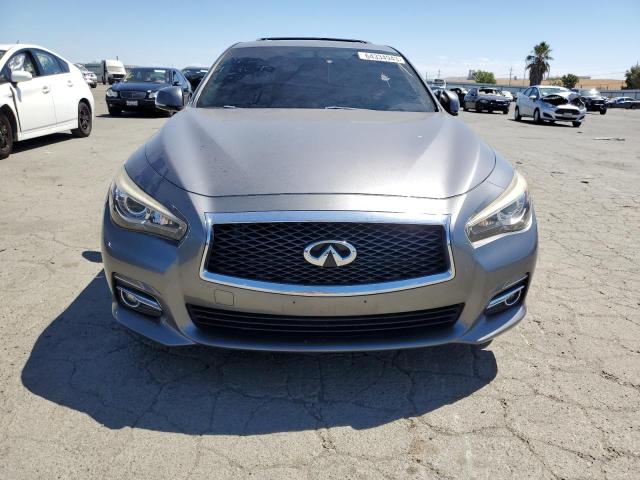 JN1BV7APXFM343269 - 2015 INFINITI Q50 BASE GRAY photo 5