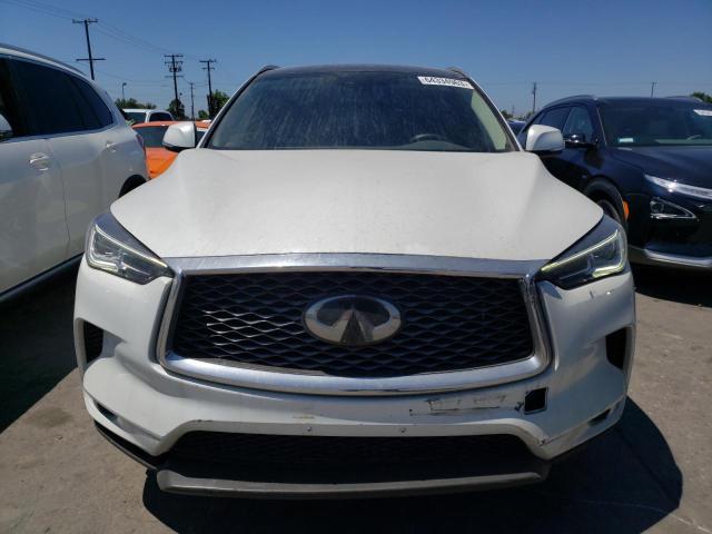 3PCAJ5BA4PF107004 - 2023 INFINITI QX50 LUXE WHITE photo 5