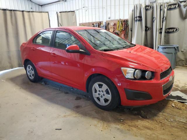 1G1JA5SH6D4177533 - 2013 CHEVROLET SONIC LS 红色 照片 4