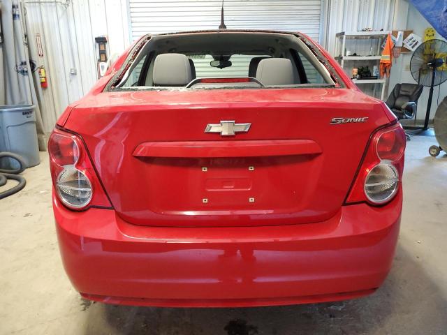 1G1JA5SH6D4177533 - 2013 CHEVROLET SONIC LS 红色 照片 6