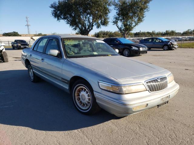 2MELM74W9TX616809 - 1996 MERCURY GRAND MARQ GS BLUE photo 1