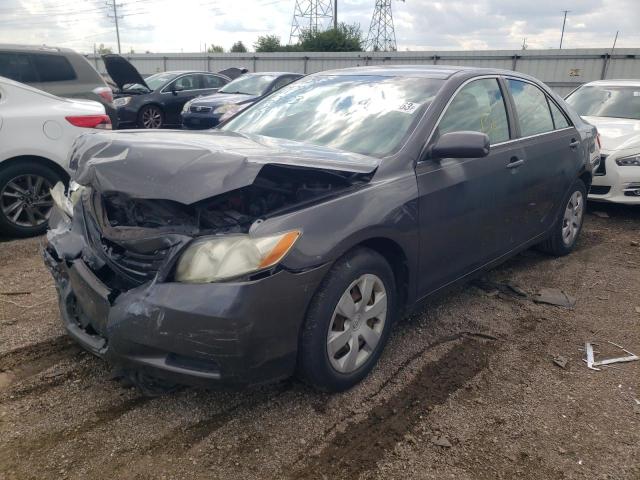 4T4BE46K37R009483 - 2007 TOYOTA CAMRY CE GRAY photo 1